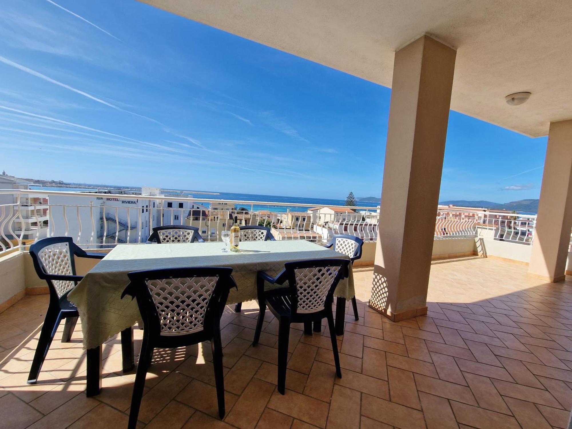 Royal Apartment Sea View Alghero Esterno foto